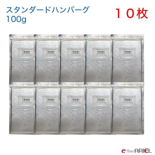 画像1: 【今週のおすすめ】スタンダードハンバーグ　１００g　１０枚セット (1)
