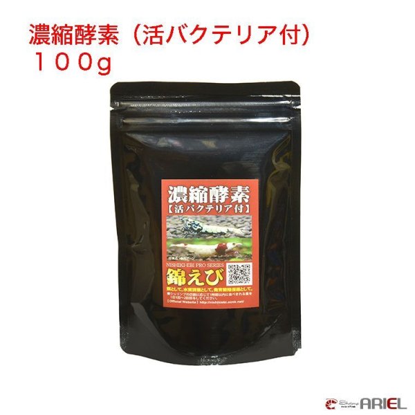 画像1: 濃縮酵素（活バクテリア付）　１００g　エビ　蝦　アクアリウム　水草　熱帯魚　shrimp aquarium water plants (1)